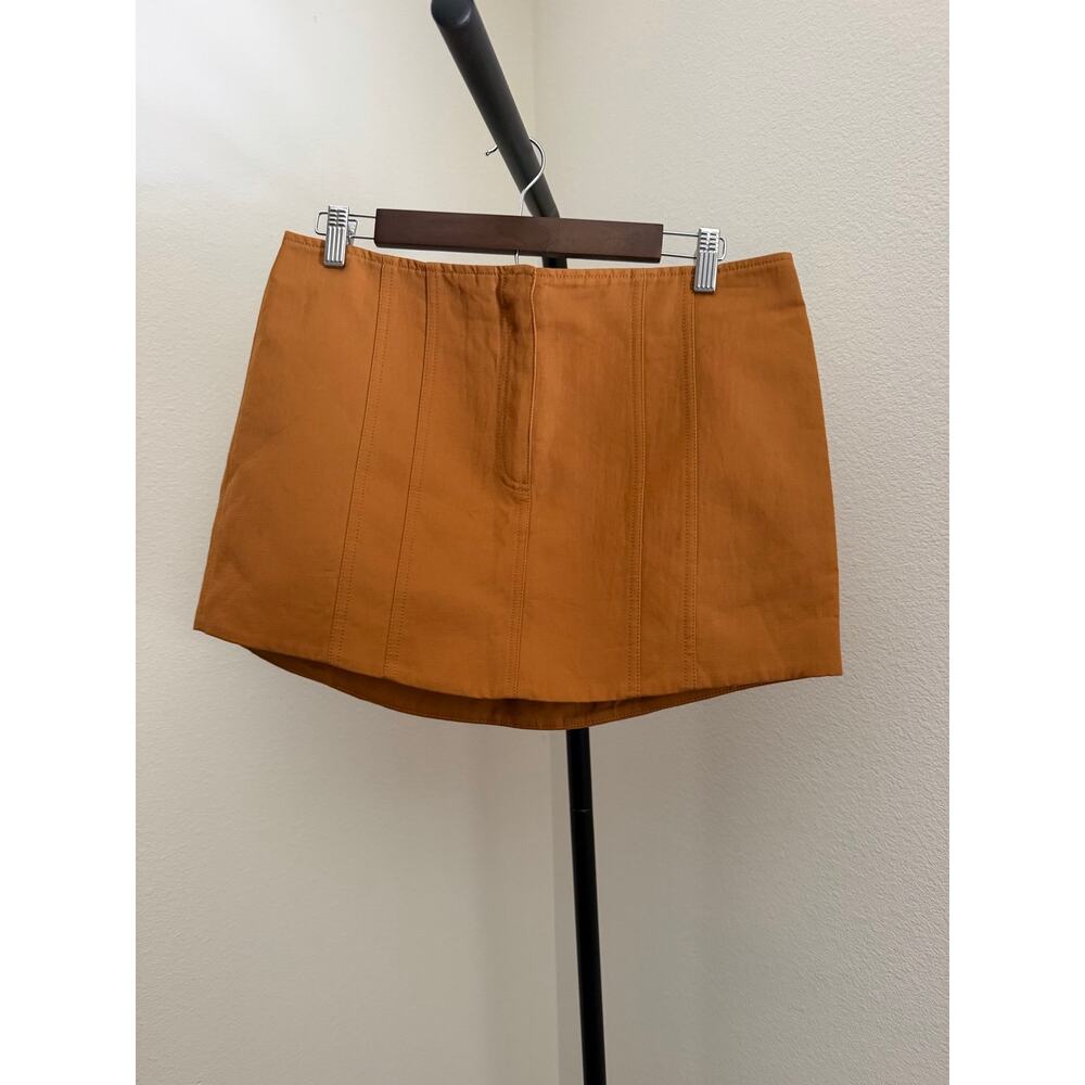 A.L.C Pia bronze mini skirt size 8 - Picture 4 of 5